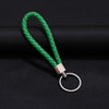 Wholesale Woven Leather Rope Keychain Car Key Ring Key Ring Pendant Activity Small Gift Key Chain Manufacturer