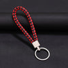 Wholesale Woven Leather Rope Keychain Car Key Ring Key Ring Pendant Activity Small Gift Key Chain Manufacturer