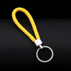 Wholesale Woven Leather Rope Keychain Car Key Ring Key Ring Pendant Activity Small Gift Key Chain Manufacturer