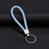 Wholesale Woven Leather Rope Keychain Car Key Ring Key Ring Pendant Activity Small Gift Key Chain Manufacturer