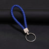 Wholesale Woven Leather Rope Keychain Car Key Ring Key Ring Pendant Activity Small Gift Key Chain Manufacturer