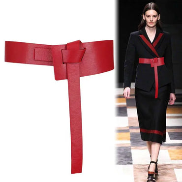 Wide Belt Decorative Shirt Coat Belt Fashion Knot Belt Wholesale