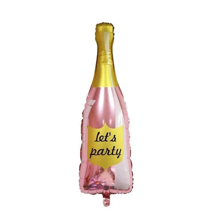 Wine Glass Wine Bottle Aluminum Film Party Balloon