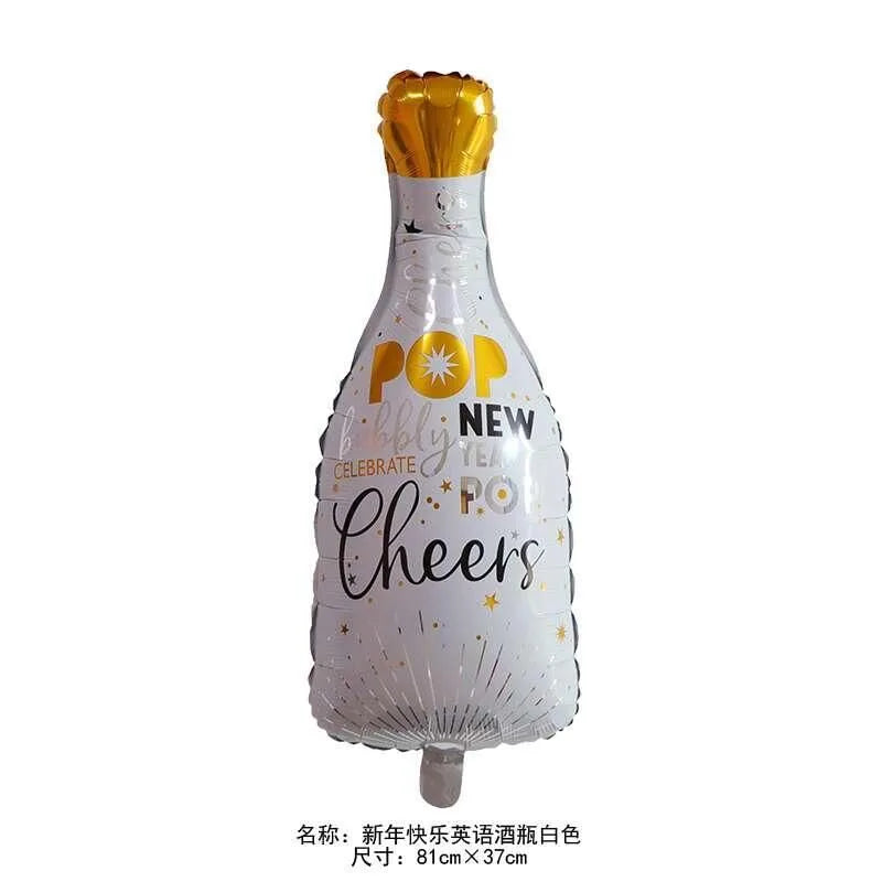 Wine Glass Wine Bottle Aluminum Film Party Balloon