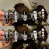 WM-980000 Saint Skull Long T Fake Nail Tip Halloween Festival Black And White Bone Wear Nail Piece Wholesale