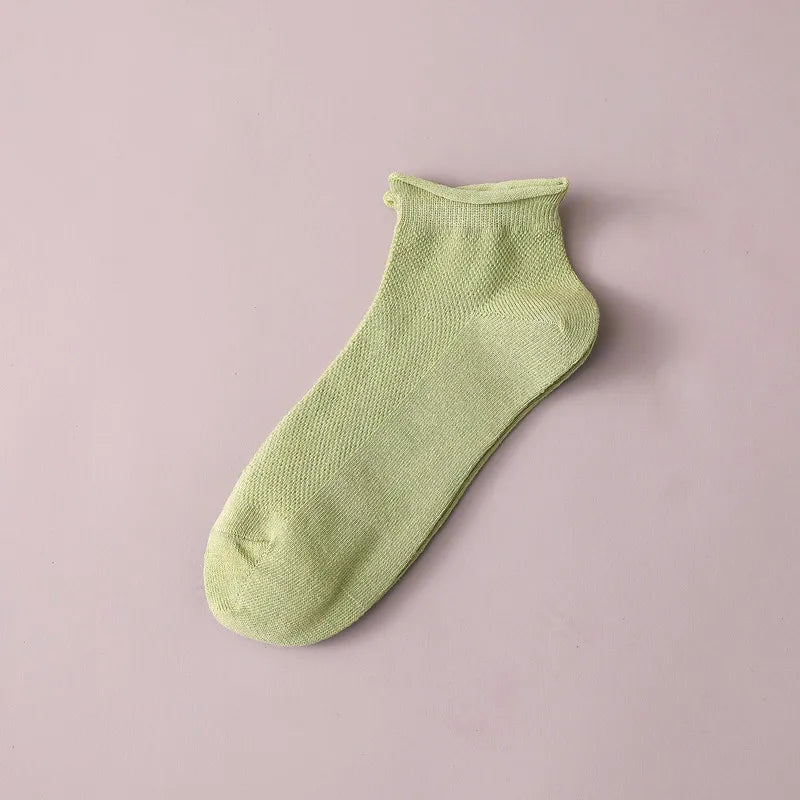 Women&#39;S Cotton Socks Invisible Shallow Mouth Women&#39;S Boat Socks New Cotton Socks Ladies Short Socks Wholesale