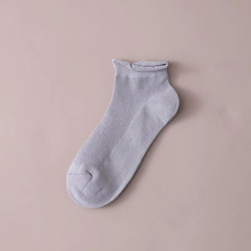 Women&#39;S Cotton Socks Invisible Shallow Mouth Women&#39;S Boat Socks New Cotton Socks Ladies Short Socks Wholesale