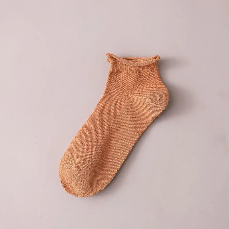 Women&#39;S Cotton Socks Invisible Shallow Mouth Women&#39;S Boat Socks New Cotton Socks Ladies Short Socks Wholesale