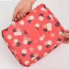 Women'S All Seasons Oxford Cloth Flower Fashion Square Zipper Cosmetic Bag