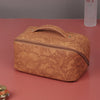 Women'S All Seasons Pu Leather Vacation Cosmetic Bag