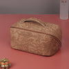 Women'S All Seasons Pu Leather Vacation Cosmetic Bag