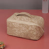 Women'S All Seasons Pu Leather Vacation Cosmetic Bag