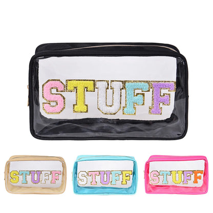 Women'S All Seasons Pvc Vacation Cosmetic Bag