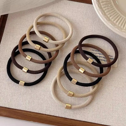 Women'S Basic Modern Style Classic Style Solid Color Hair Tie