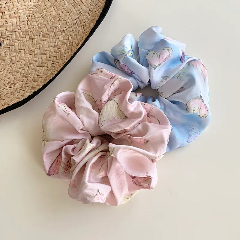 Women'S Basic Vacation Simple Style Butterfly Satin Hair Tie