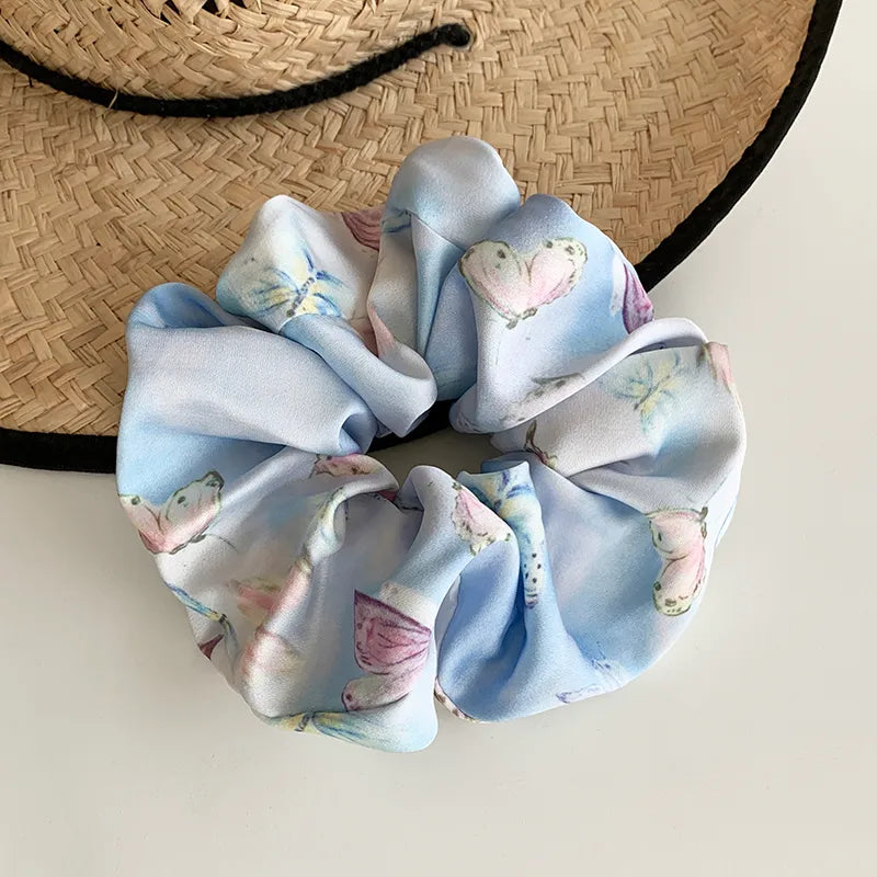 Women'S Basic Vacation Simple Style Butterfly Satin Hair Tie