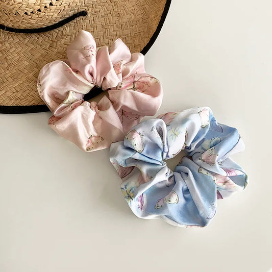 Women'S Basic Vacation Simple Style Butterfly Satin Hair Tie