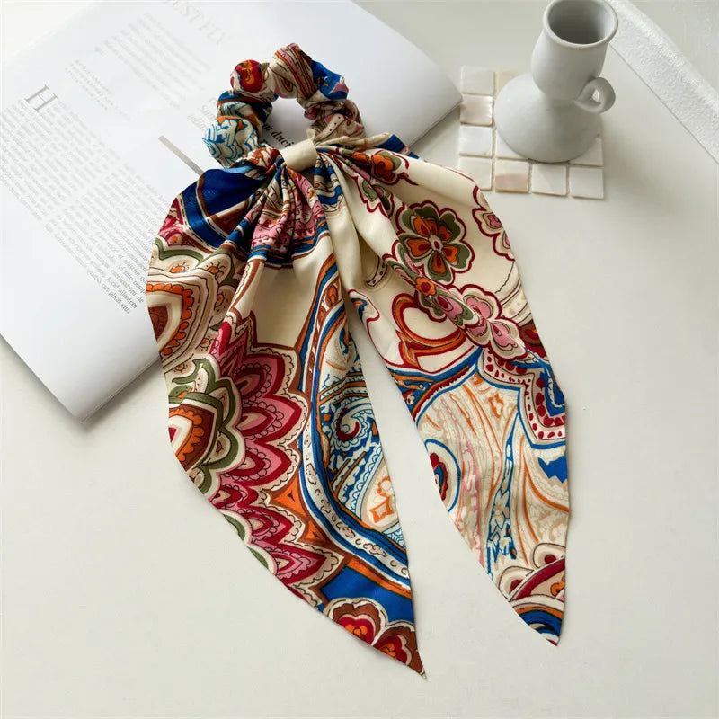 Women'S Bohemian IG Style Printing Hair Tie