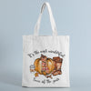 Women'S Canvas Pumpkin Letter Cute Square Open Canvas Bag