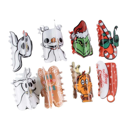 Women'S Cartoon Style Animal Christmas Hat Gingerbread PVC Hair Claws