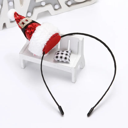 Women'S Cartoon Style Classic Style Color Block Cloth Hair Clip Hair Band