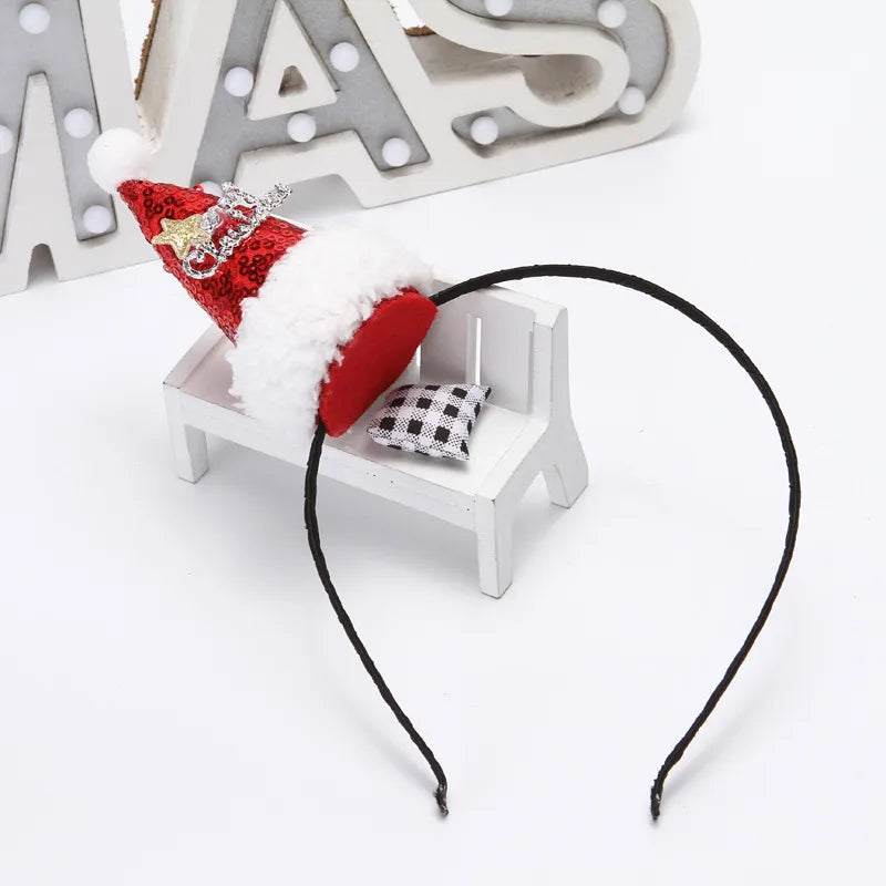 Women'S Cartoon Style Classic Style Color Block Cloth Hair Clip Hair Band