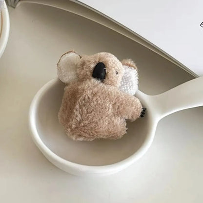 Women'S Cartoon Style Cute Koala Plush Hair Clip