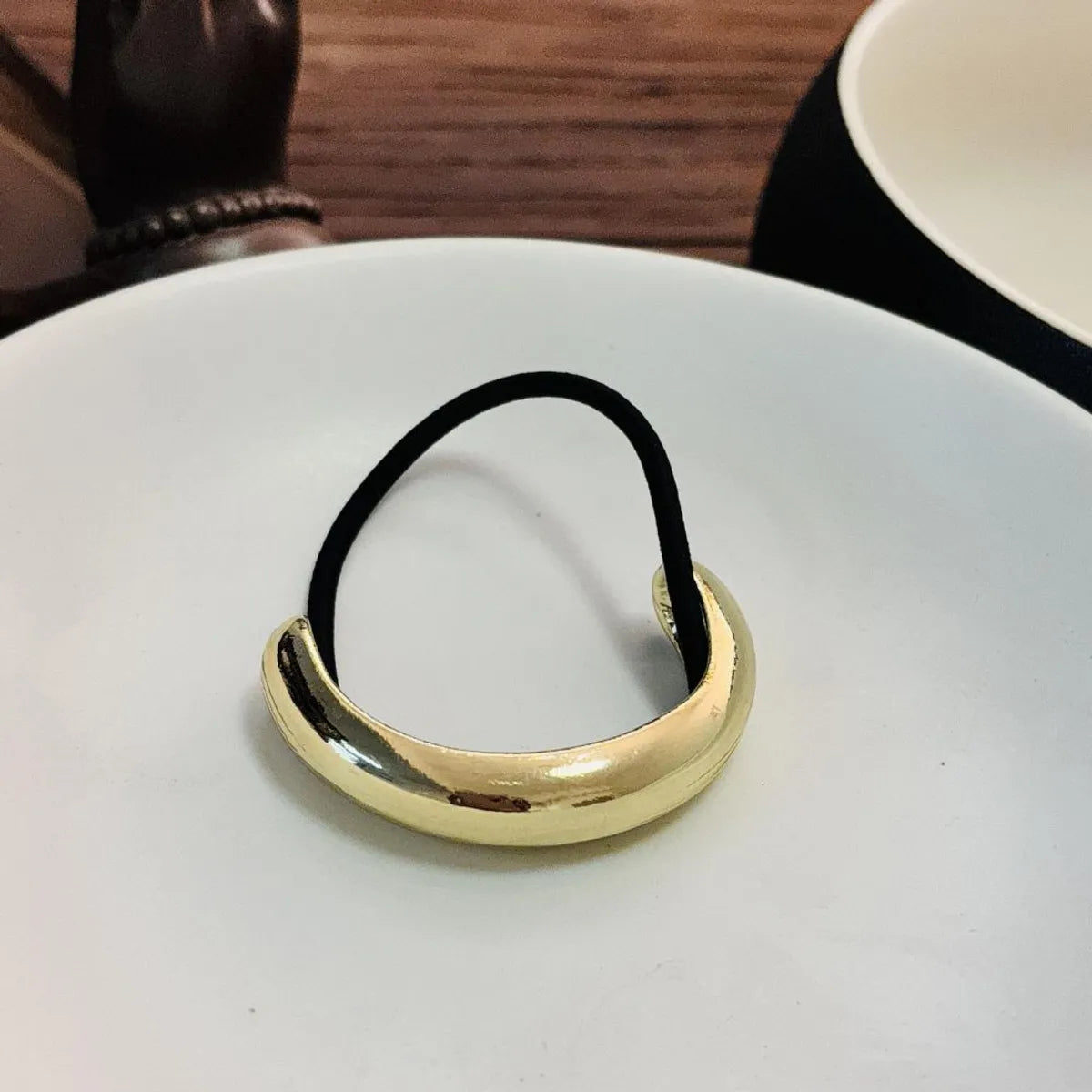 Women'S Casual Cute Simple Style Asymmetrical Alloy Hair Tie