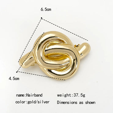 Women'S Casual Elegant Simple Style Flower Alloy Hair Clip