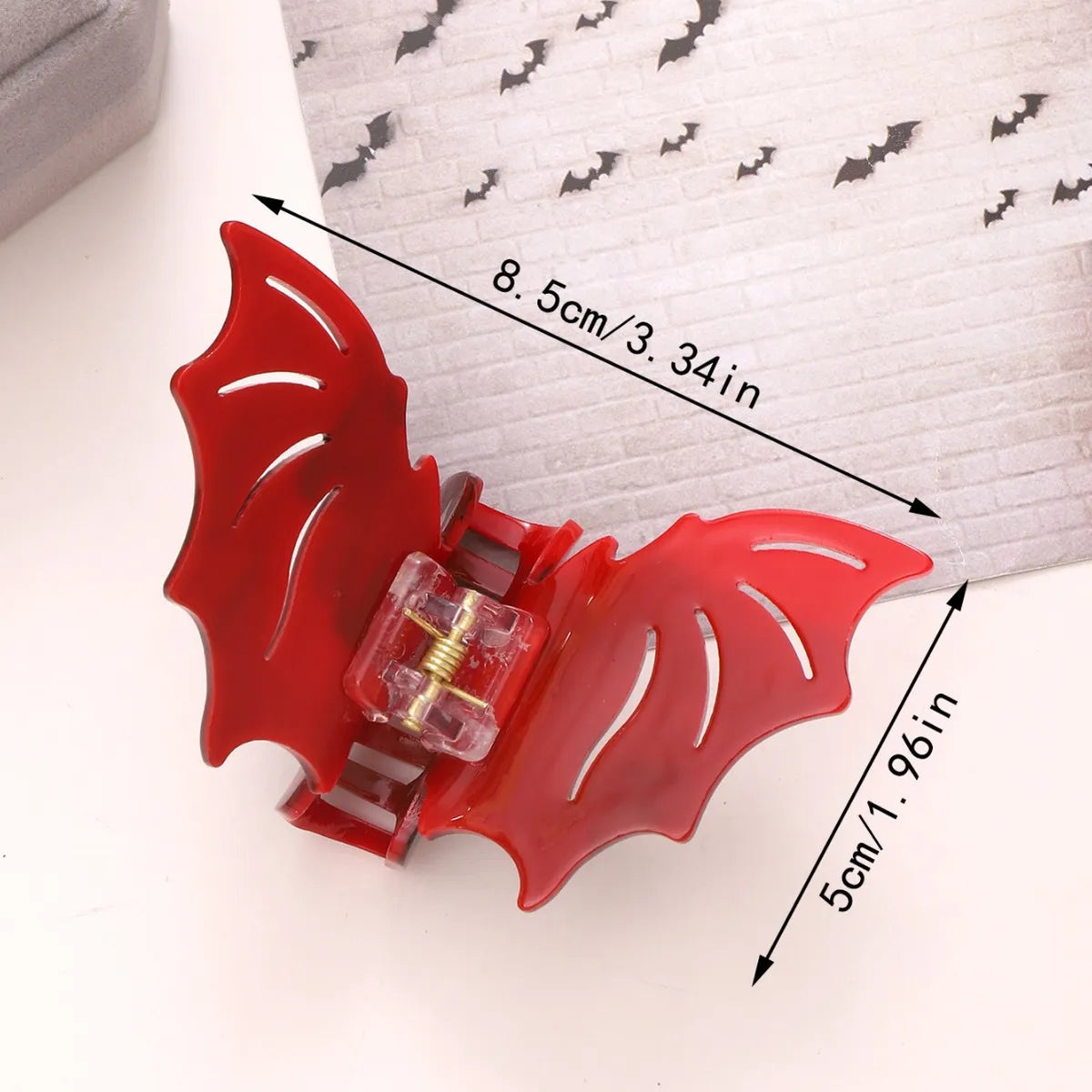 Women'S Casual Elegant Streetwear Bat Arylic Hair Claws