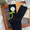 Women'S Casual Flower Cotton Ankle Socks A Pair