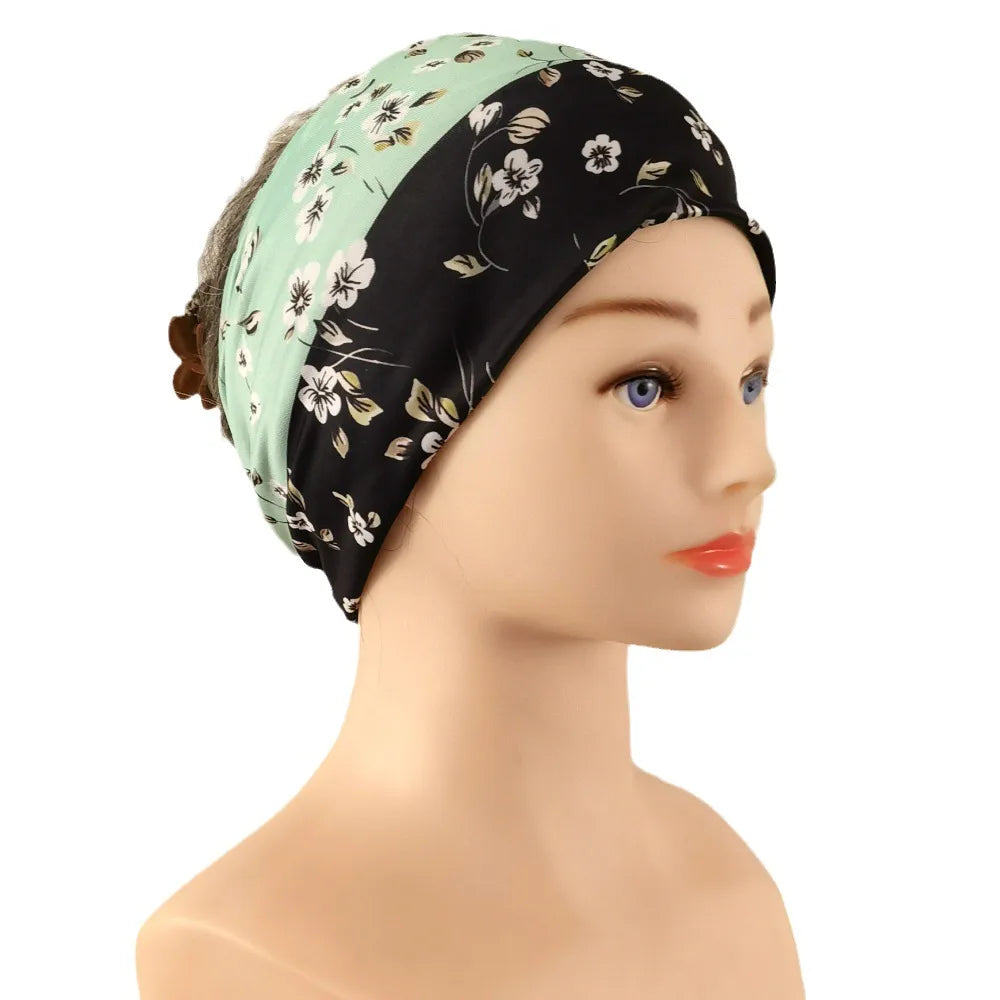 Women'S Casual Flower Polyester Hair Band