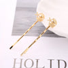 Women'S Casual Marine Style Star Shell Alloy Enamel Hair Clip