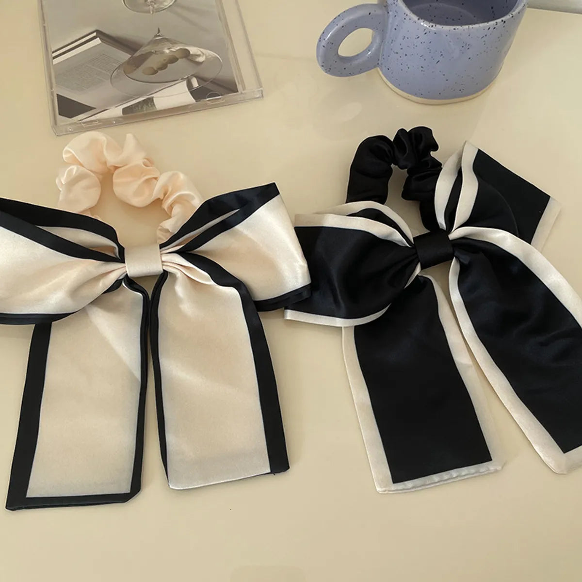 Women'S Casual Simple Style Bow Knot Cloth Hair Tie