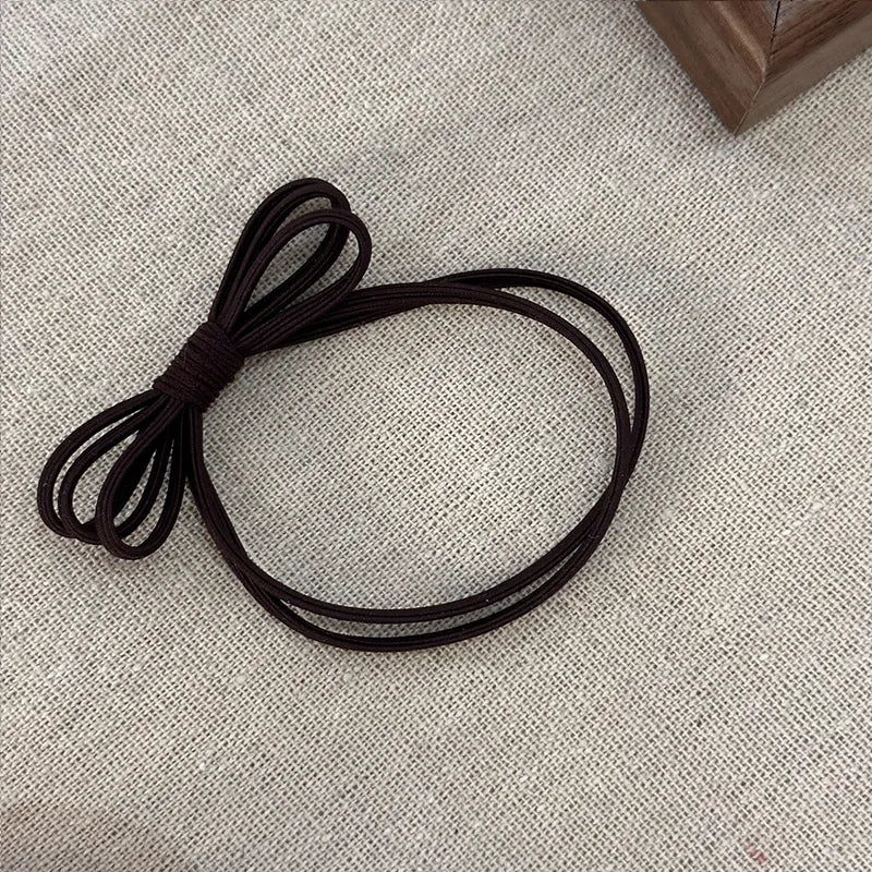 Women'S Casual Simple Style Bow Knot Cloth Hair Tie