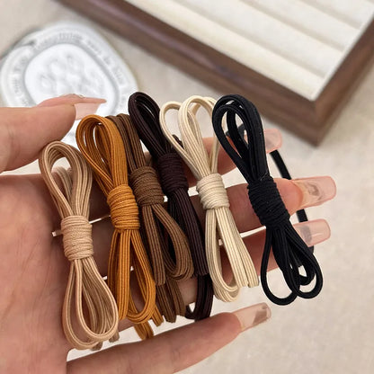 Women'S Casual Simple Style Bow Knot Cloth Hair Tie