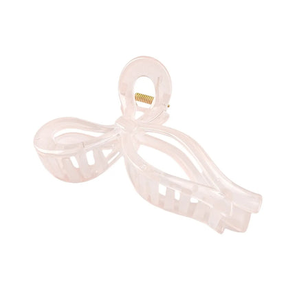 Women'S Casual Simple Style Bow Knot Plastic Hair Claws