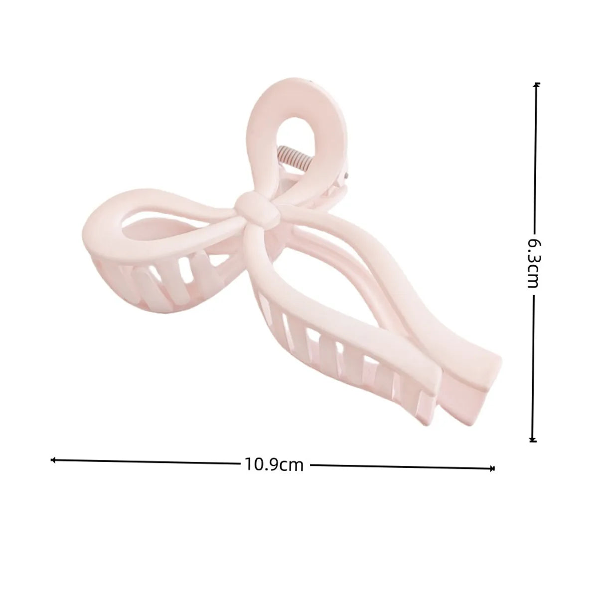 Women'S Casual Simple Style Bow Knot Plastic Hair Claws