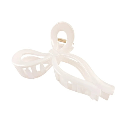 Women'S Casual Simple Style Bow Knot Plastic Hair Claws