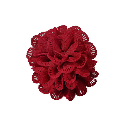 Women'S Casual Simple Style Flower Cloth Hair Claws