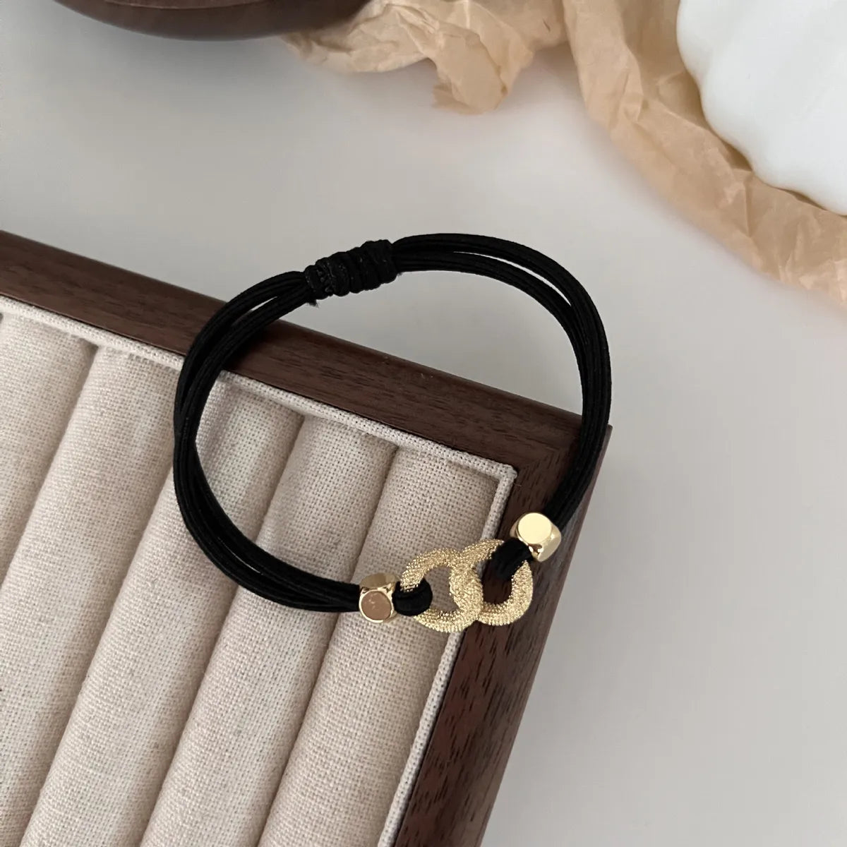 Women'S Casual Simple Style Geometric Rubber Band Hair Tie