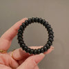 Women'S Casual Simple Style Geometric Star Plastic Pleated Inlay Artificial Crystal Hair Tie