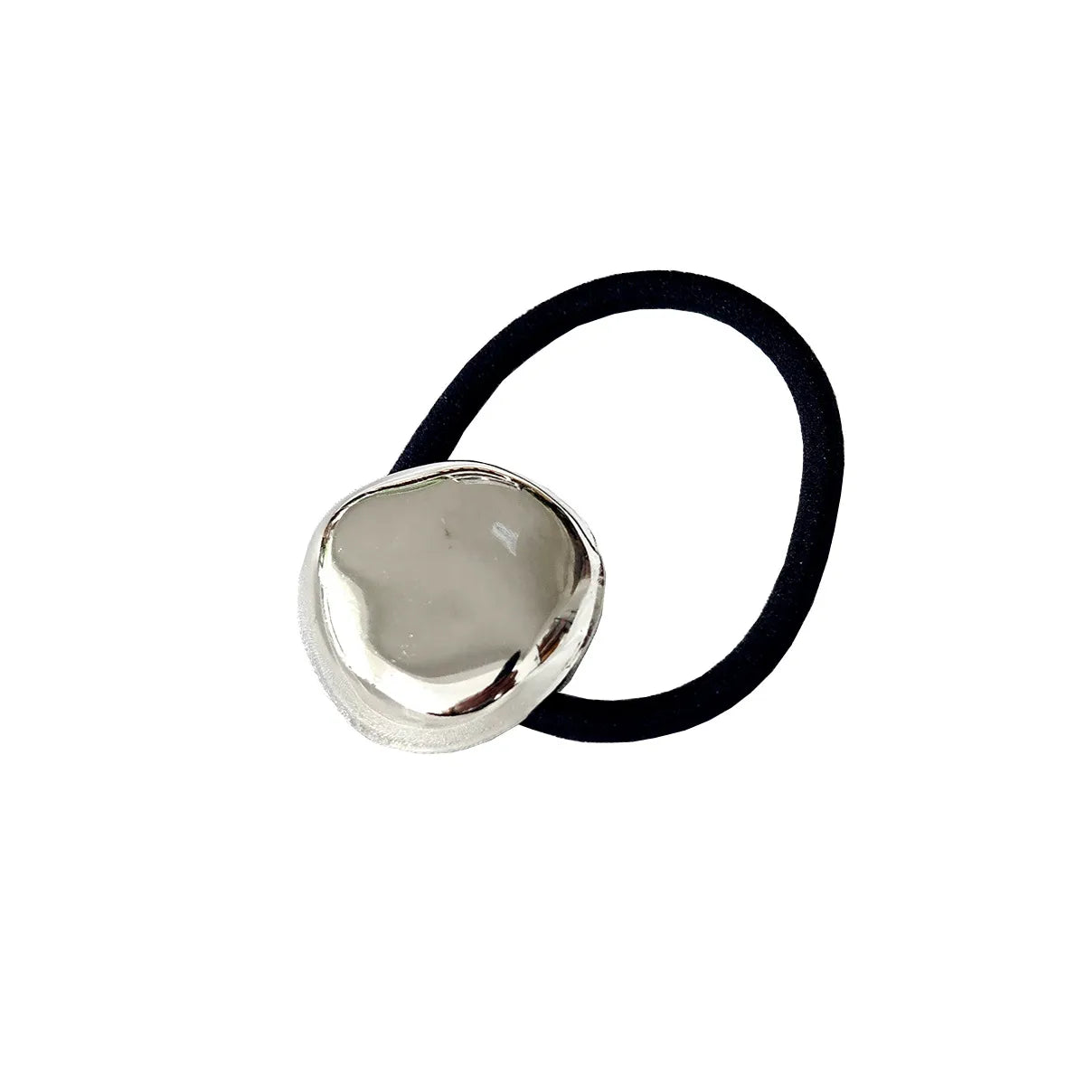 Women'S Casual Simple Style Solid Color Alloy Hair Tie