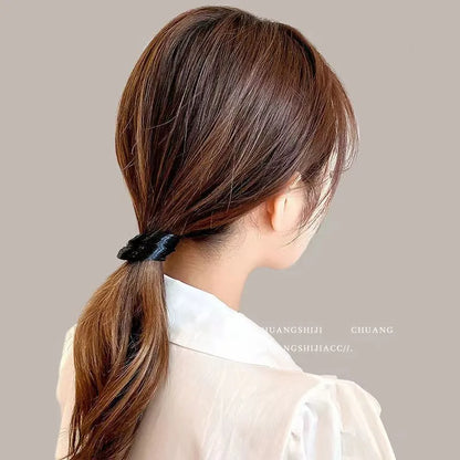 Women'S Casual Simple Style Solid Color Cloth Hair Tie