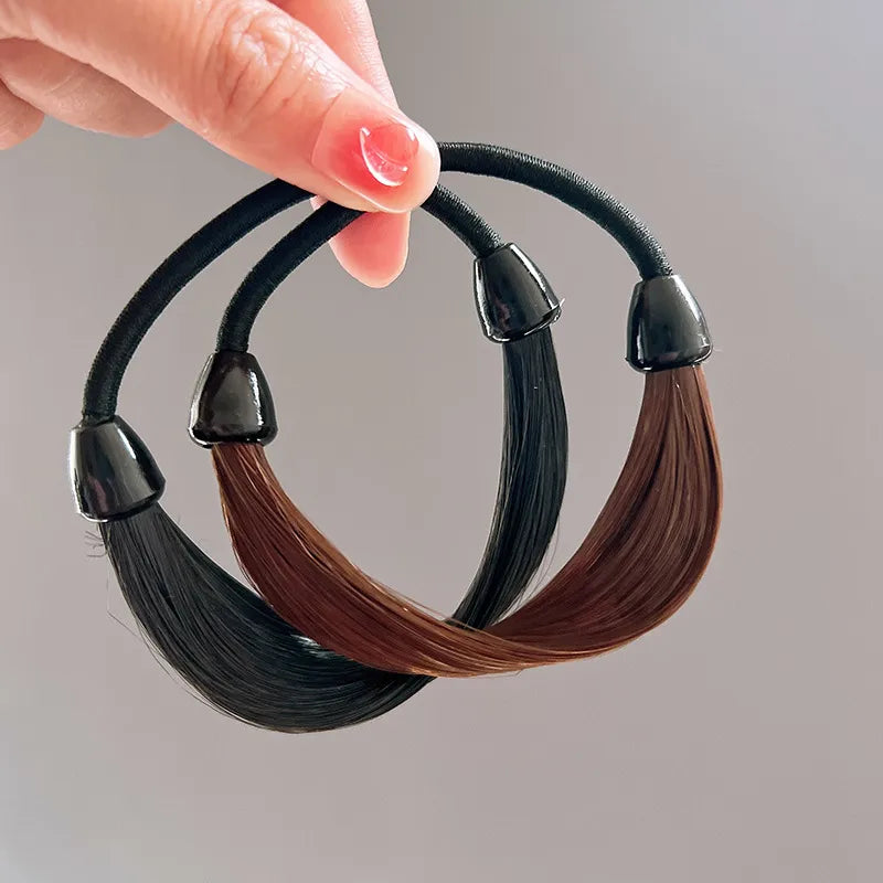 Women'S Casual Simple Style Solid Color Cloth Hair Tie