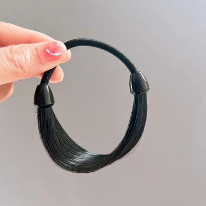 Women'S Casual Simple Style Solid Color Cloth Hair Tie