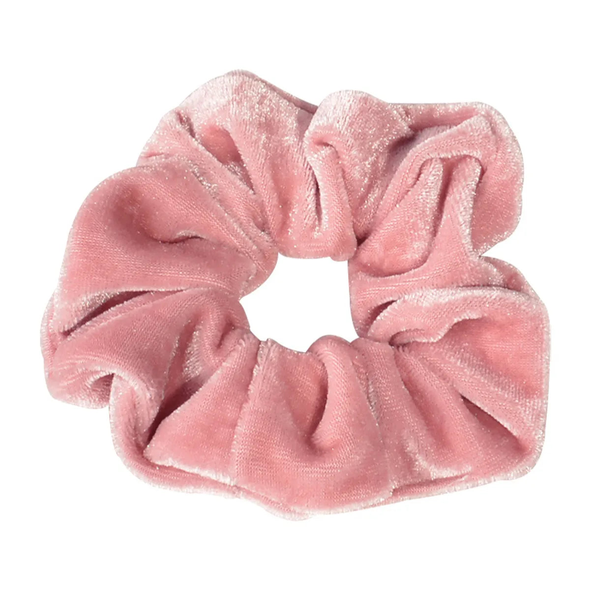 Women'S Casual Simple Style Solid Color Velvet Hair Tie