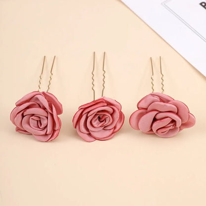 Women'S Casual Simple Style U Shape Metal Plating Inlay Pearl Hairpin