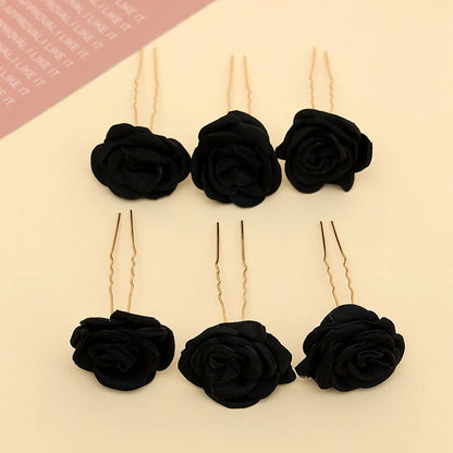 Women'S Casual Simple Style U Shape Metal Plating Inlay Pearl Hairpin