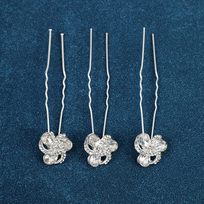 Women'S Casual Simple Style U Shape Metal Plating Inlay Pearl Hairpin